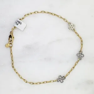 Handmade Platinum & 18k Gold