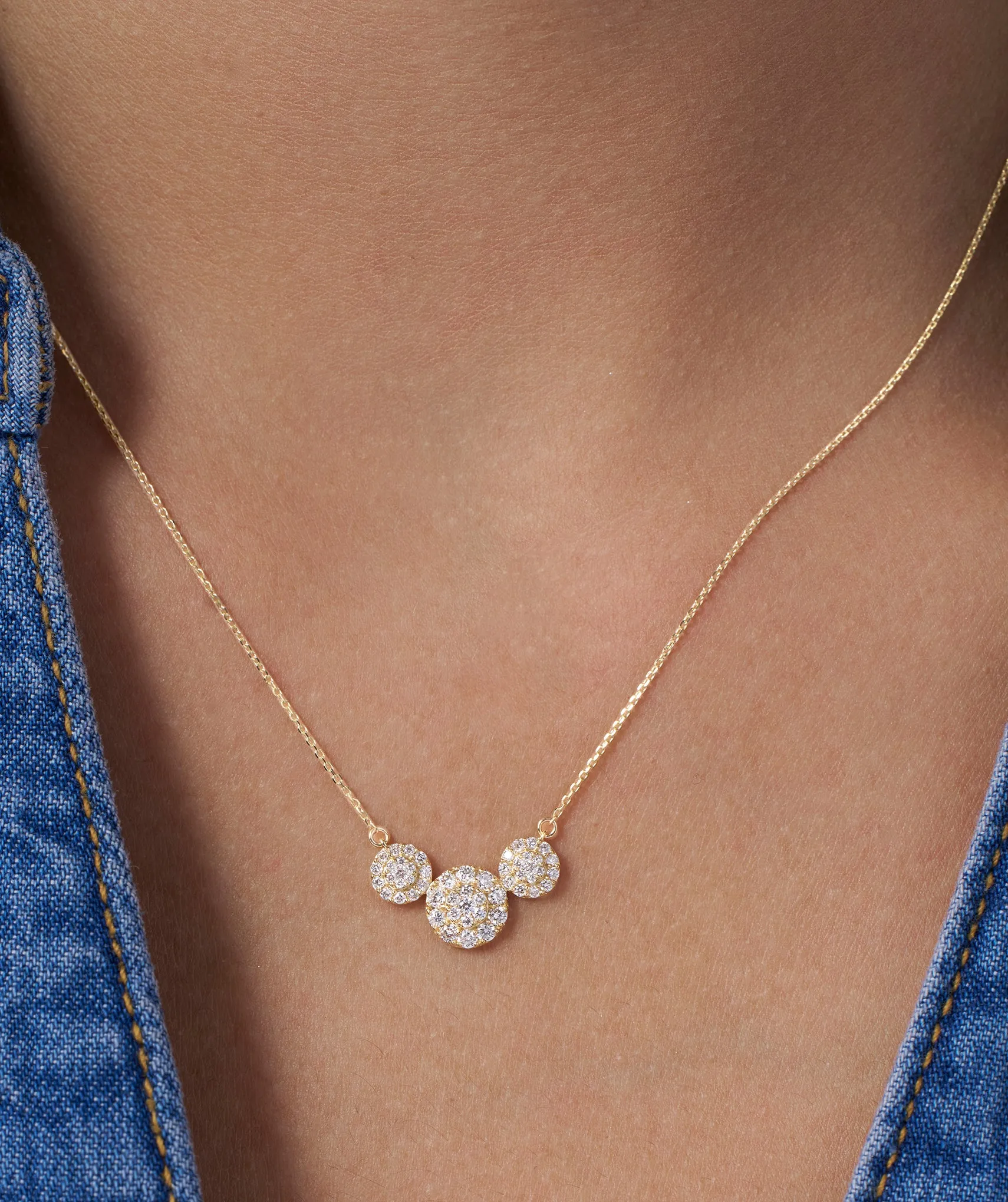 Harmony Circles Diamond Necklace