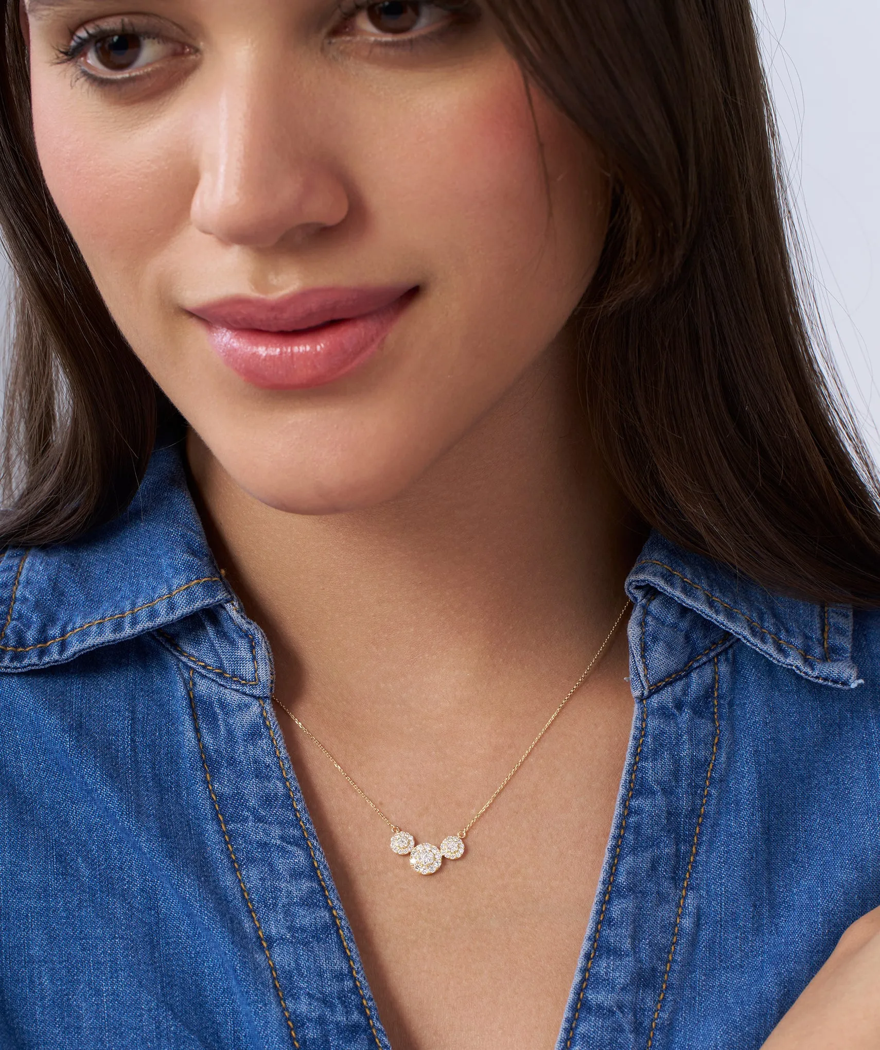 Harmony Circles Diamond Necklace
