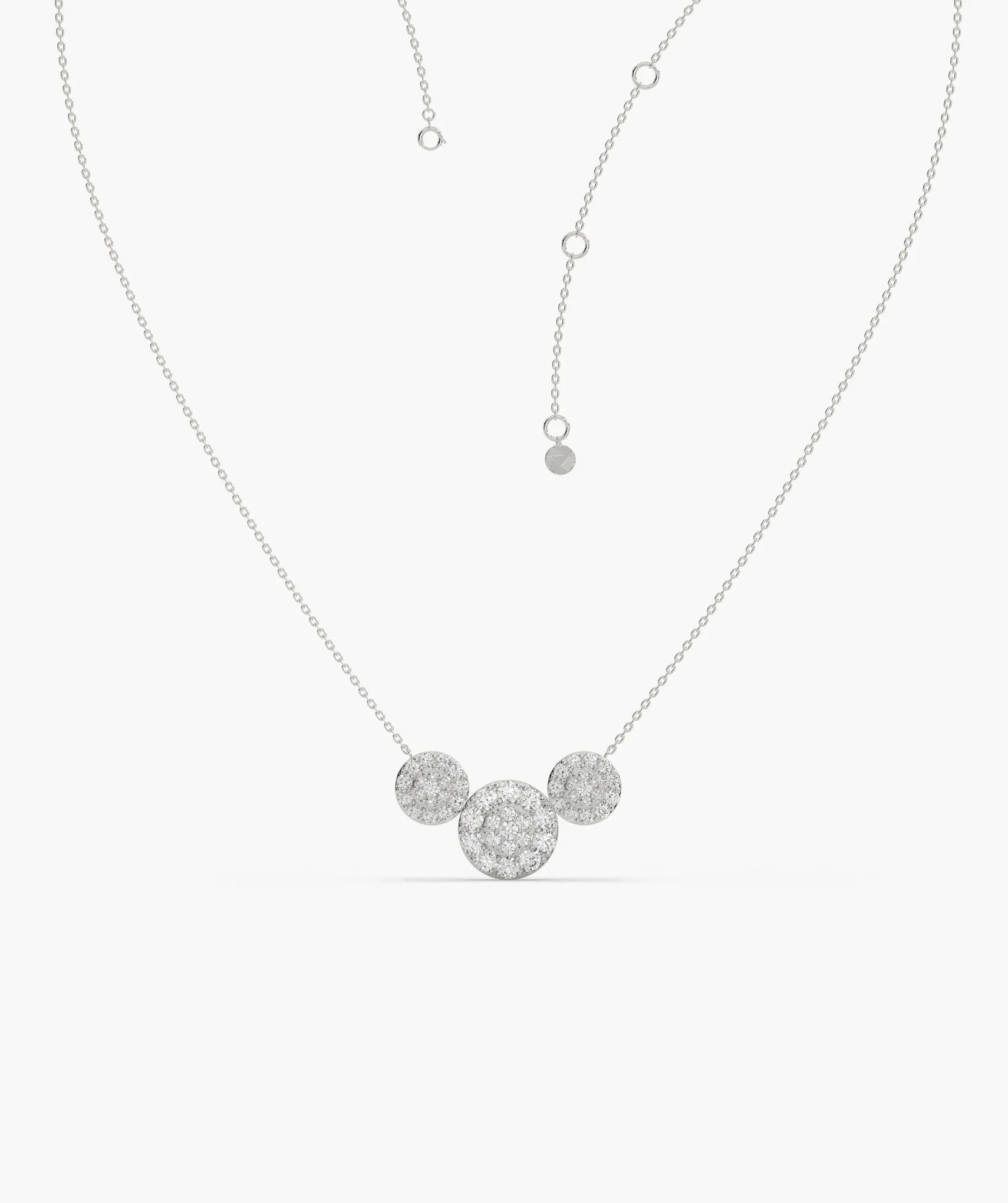 Harmony Circles Diamond Necklace