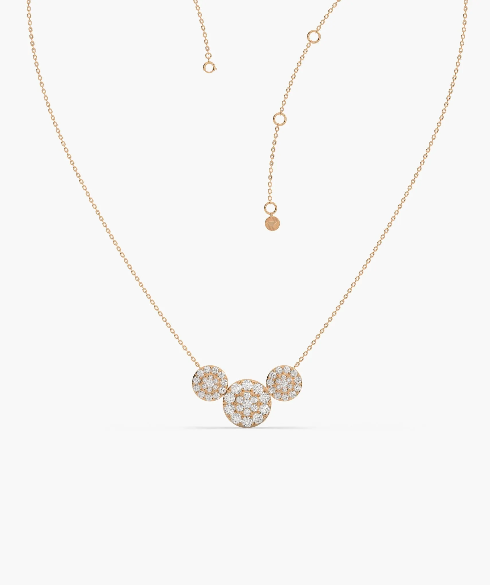 Harmony Circles Diamond Necklace