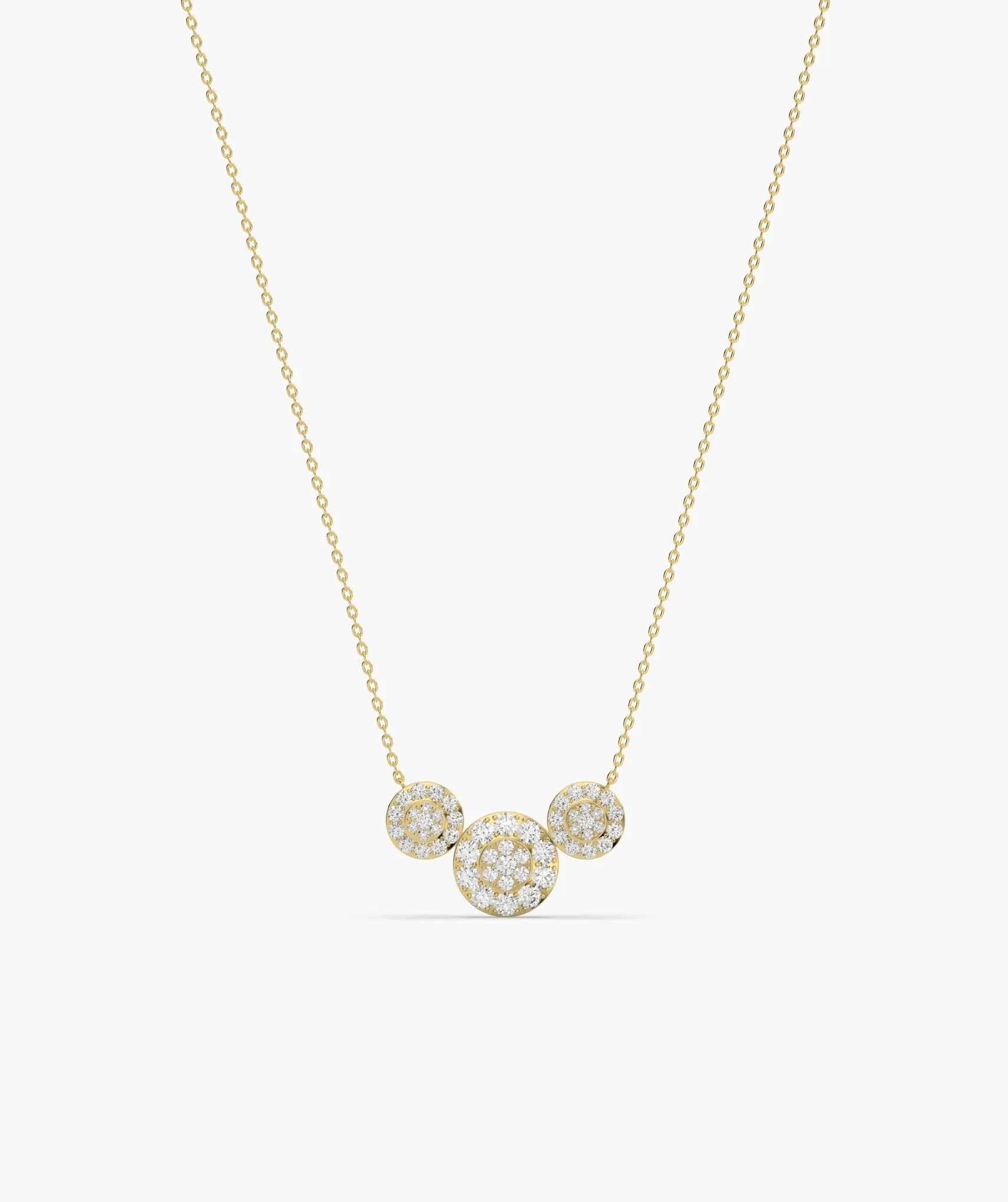 Harmony Circles Diamond Necklace