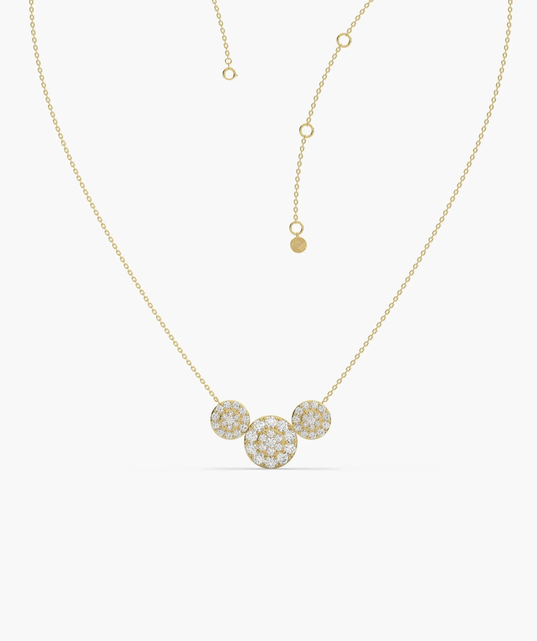 Harmony Circles Diamond Necklace
