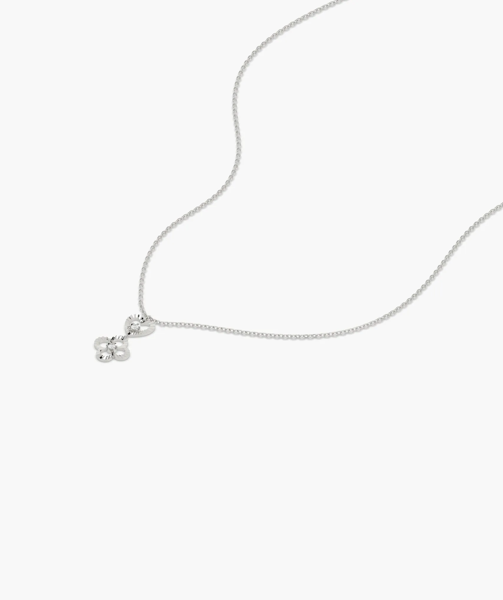 Heart & Bloom Gold Necklace