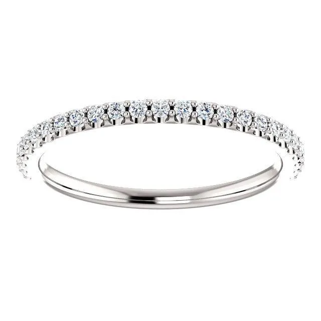 Heart Moissanite 5 Prongs Diamond Accent Ice Cathedral Solitaire Ring