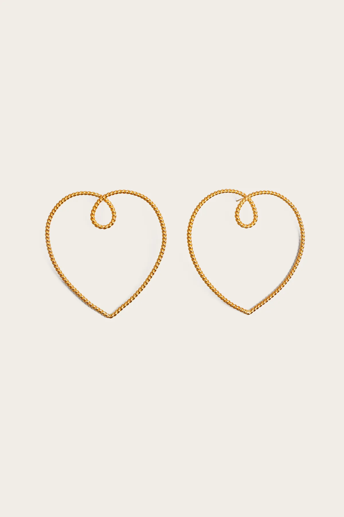 Heart Of Gold Earrings