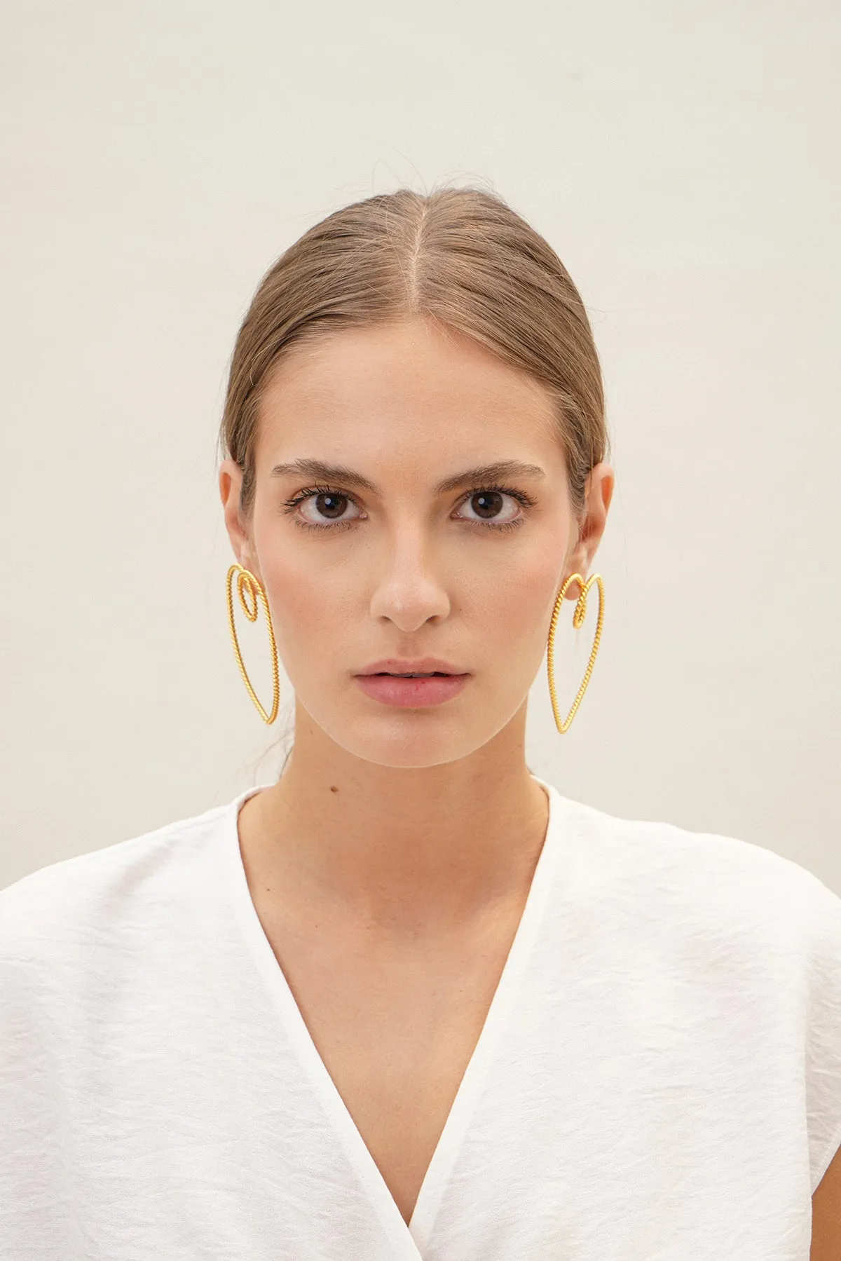 Heart Of Gold Earrings
