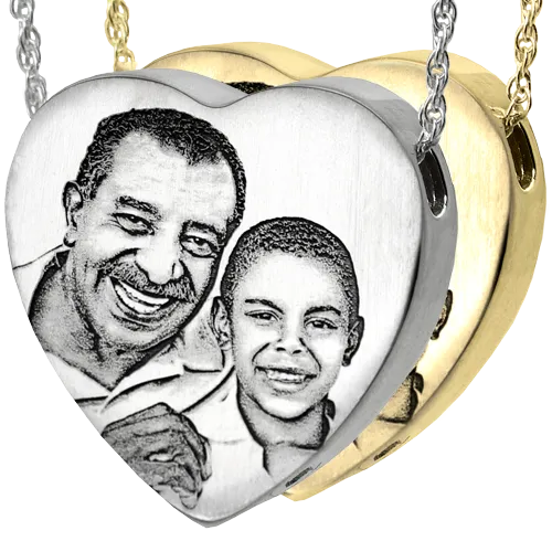 Heart Photo Pendant
