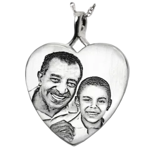 Heart Photo Pendant