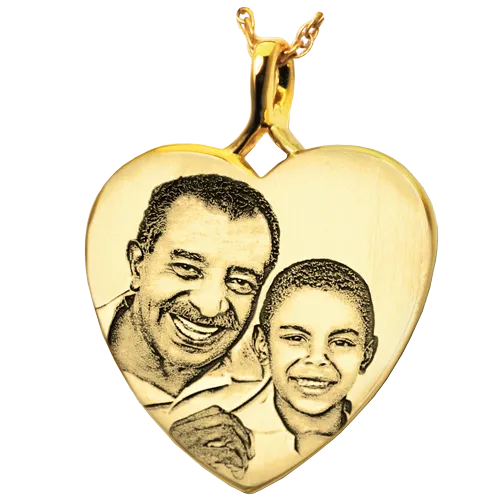 Heart Photo Pendant