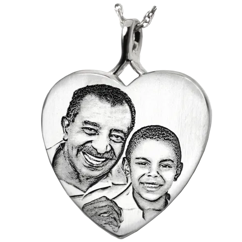 Heart Photo Pendant