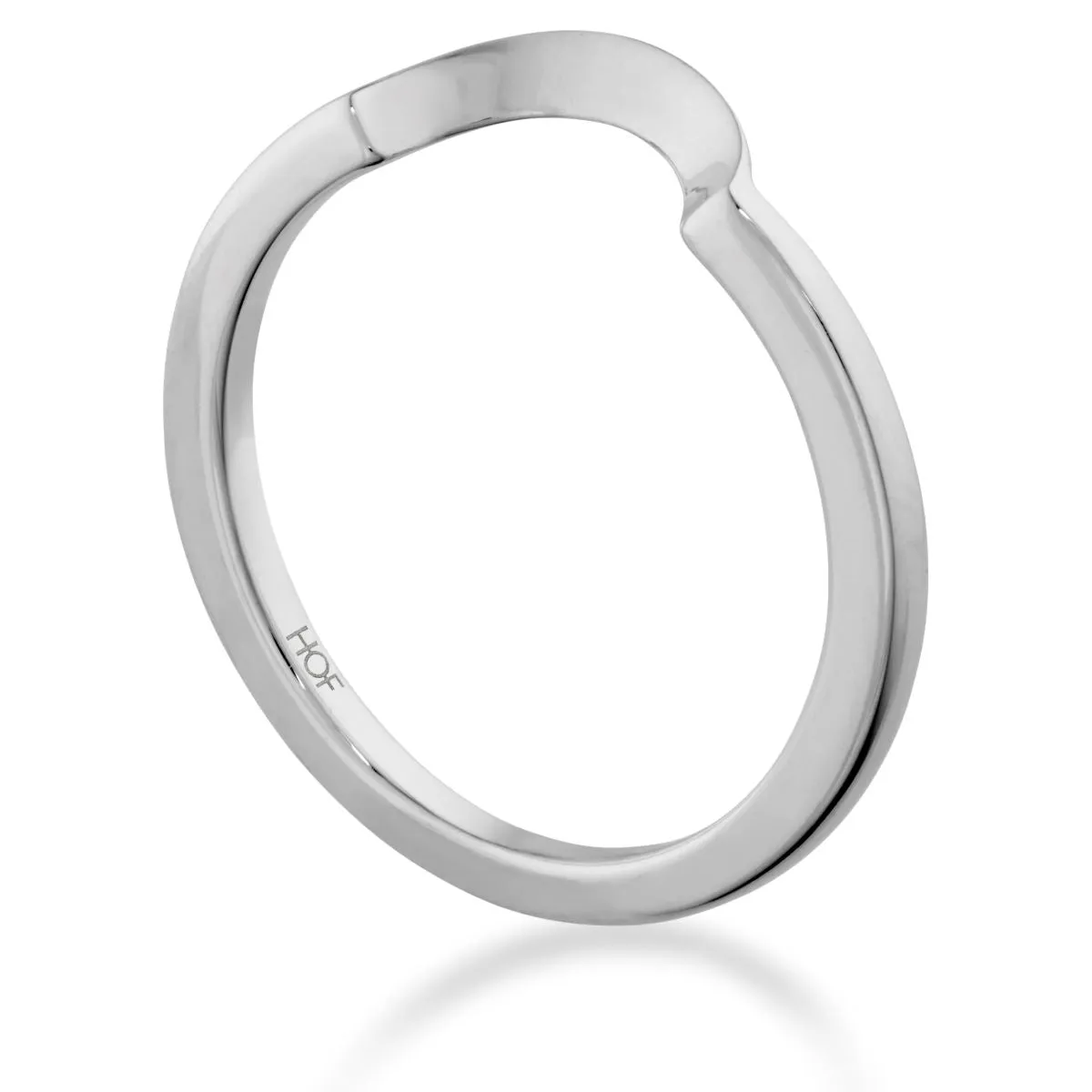 Hearts On Fire Delight Lady Di Fitted Wedding Ring