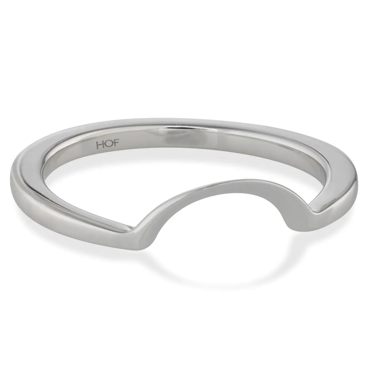 Hearts On Fire Delight Lady Di Fitted Wedding Ring