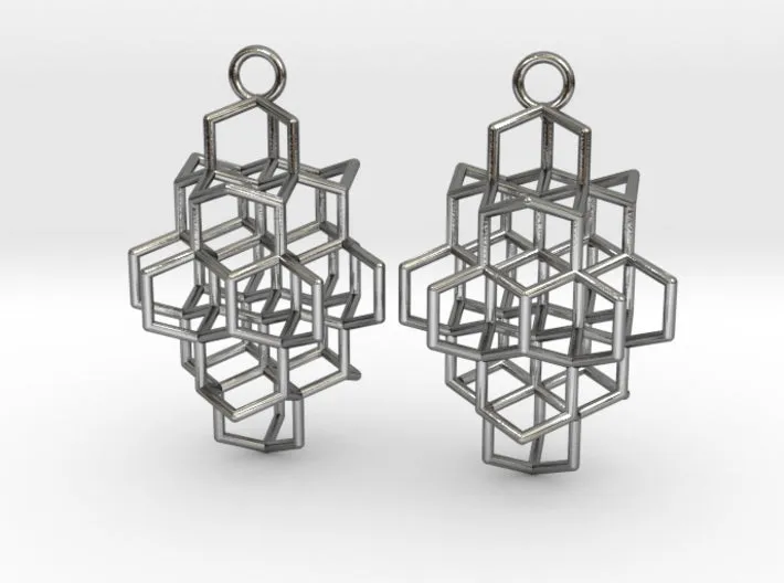 HexIcon Earrings (Metal)