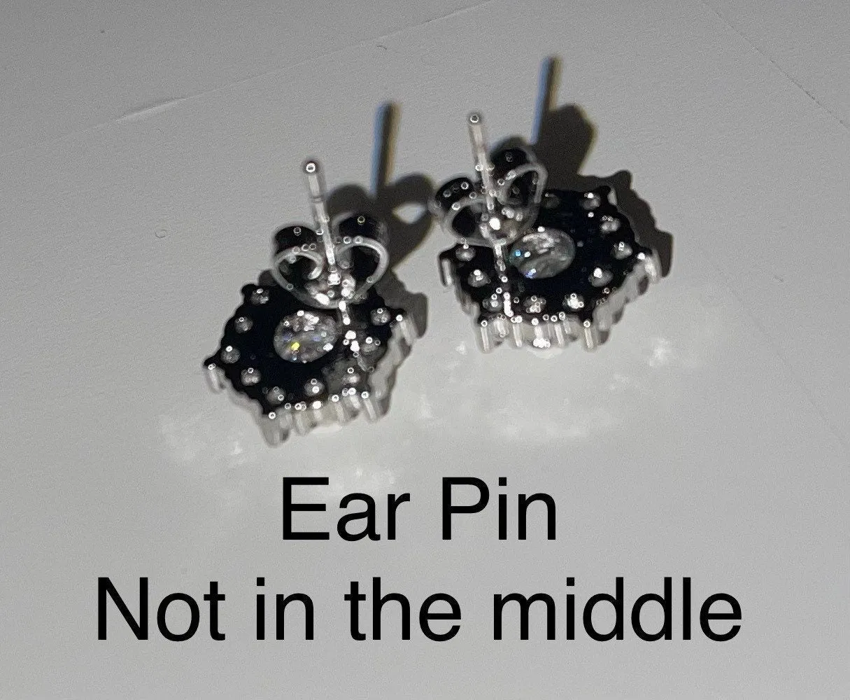 Iced Out Earrings | Diamond Earrings | Womens Earrings | Womens Diamond Ear Studs | Womens Stud Earrings | Mens Diamond Ear Studs