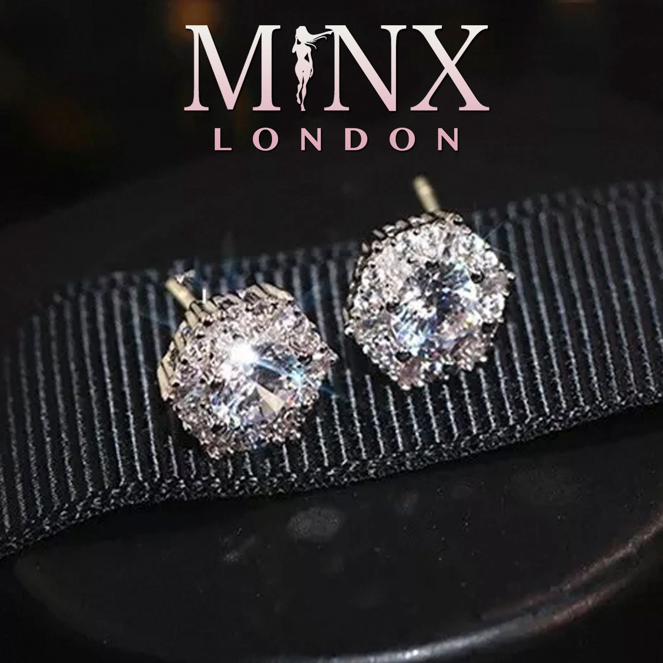 Iced Out Earrings | Diamond Earrings | Womens Earrings | Womens Diamond Ear Studs | Womens Stud Earrings | Mens Diamond Ear Studs