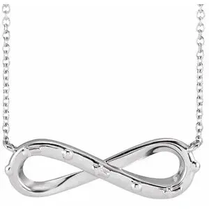 Infinity Rosary 18" Necklace R45423