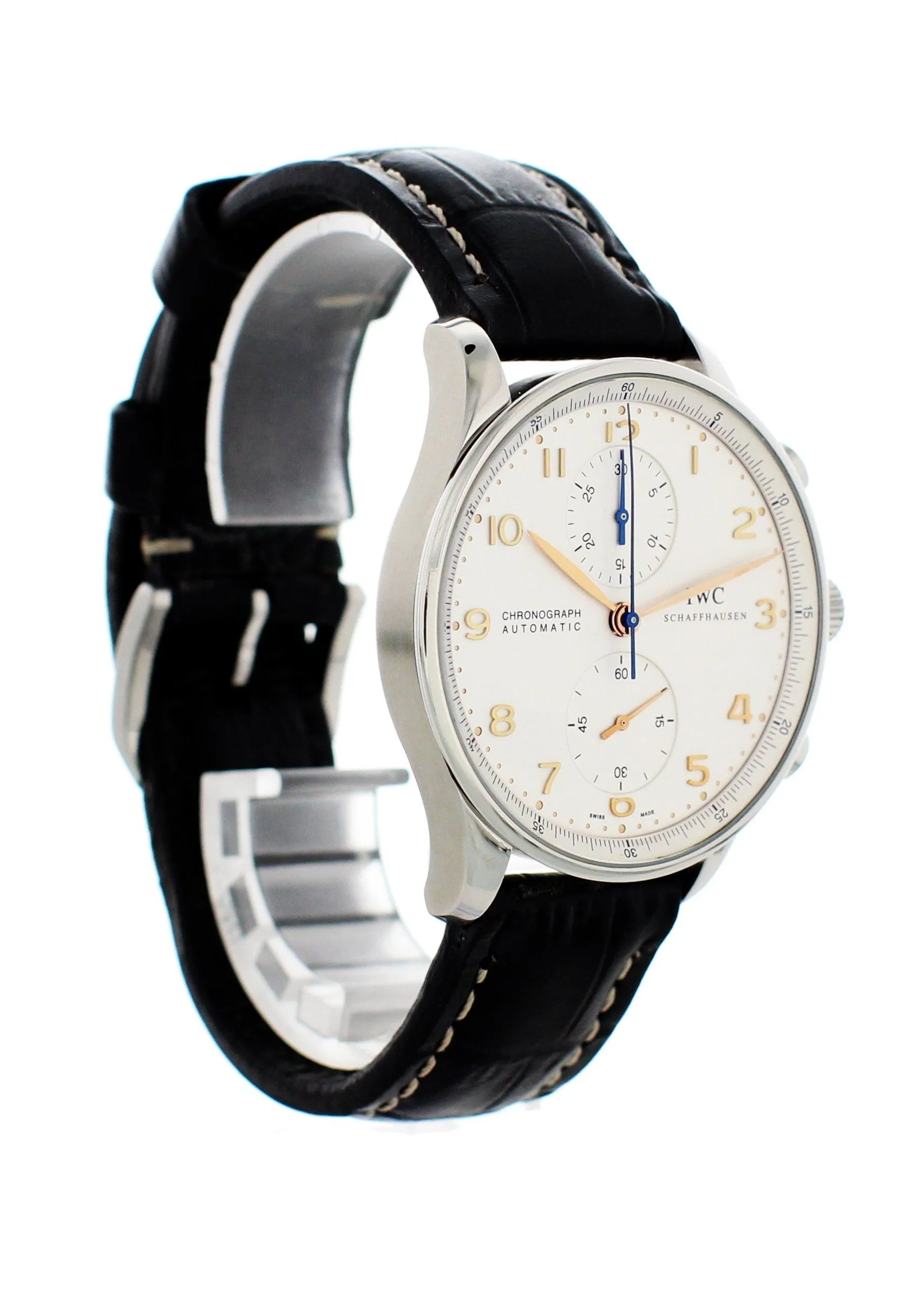 IWC Portuguese IW371445 Mens Watch With Papers