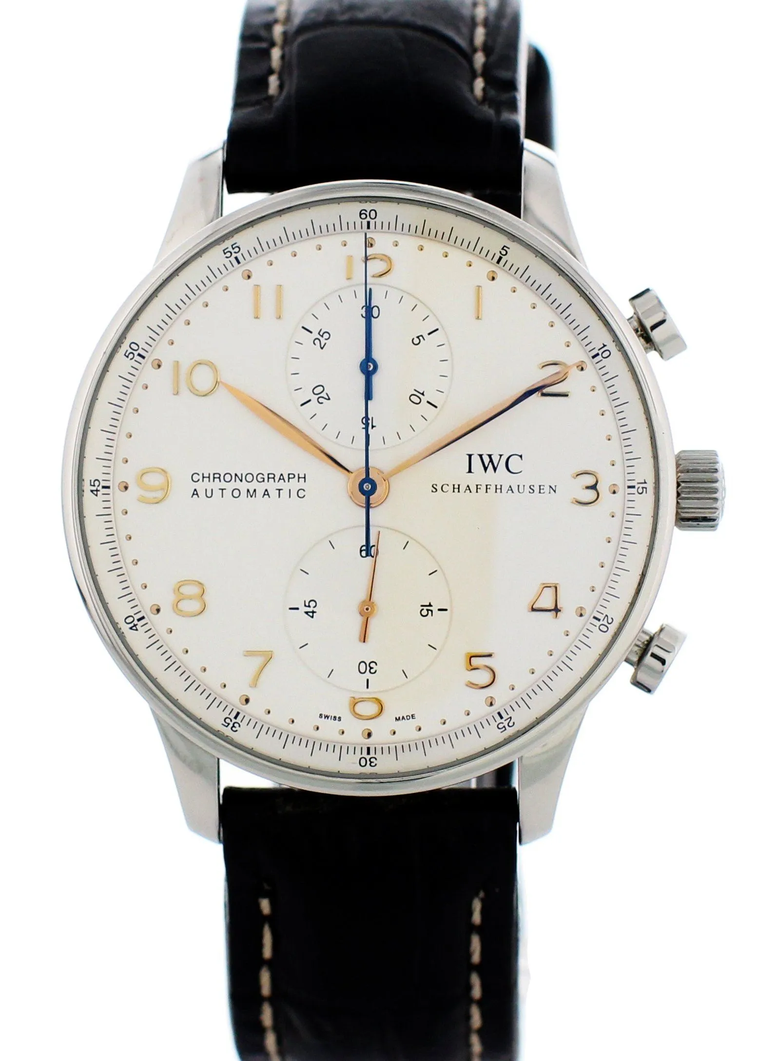 IWC Portuguese IW371445 Mens Watch With Papers