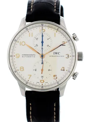 IWC Portuguese IW371445 Mens Watch With Papers