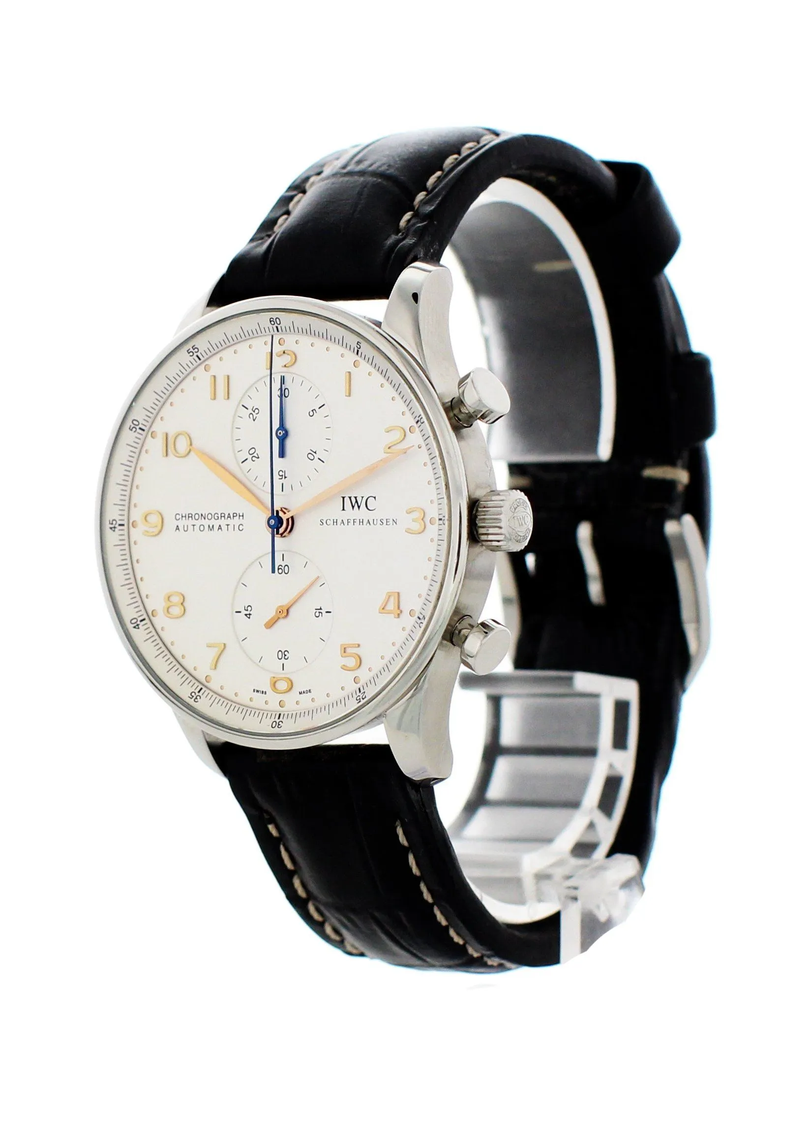 IWC Portuguese IW371445 Mens Watch With Papers