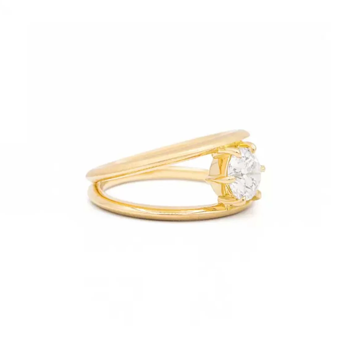 Jade Trau Sadie Solitaire Engagement Ring