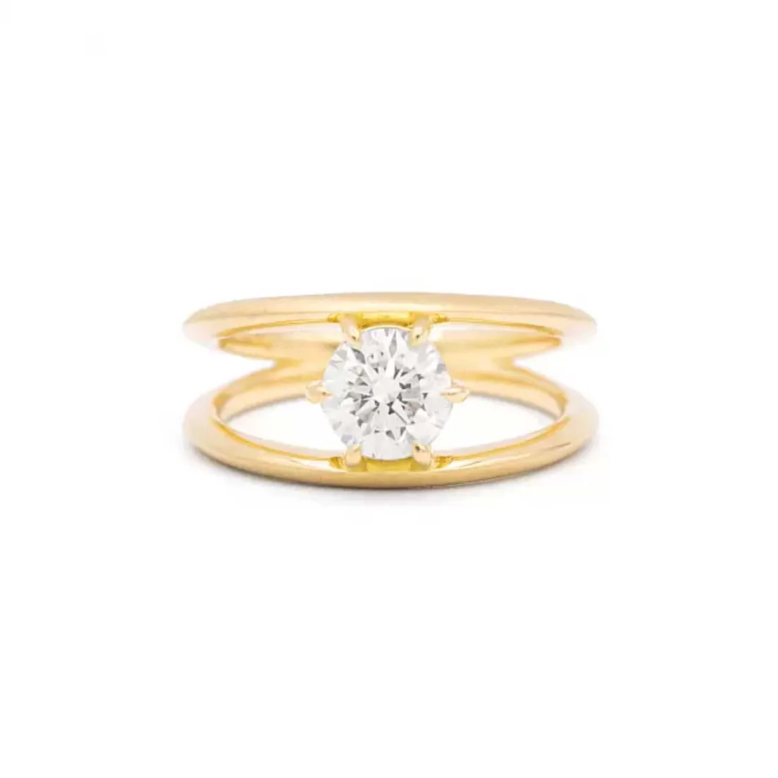 Jade Trau Sadie Solitaire Engagement Ring