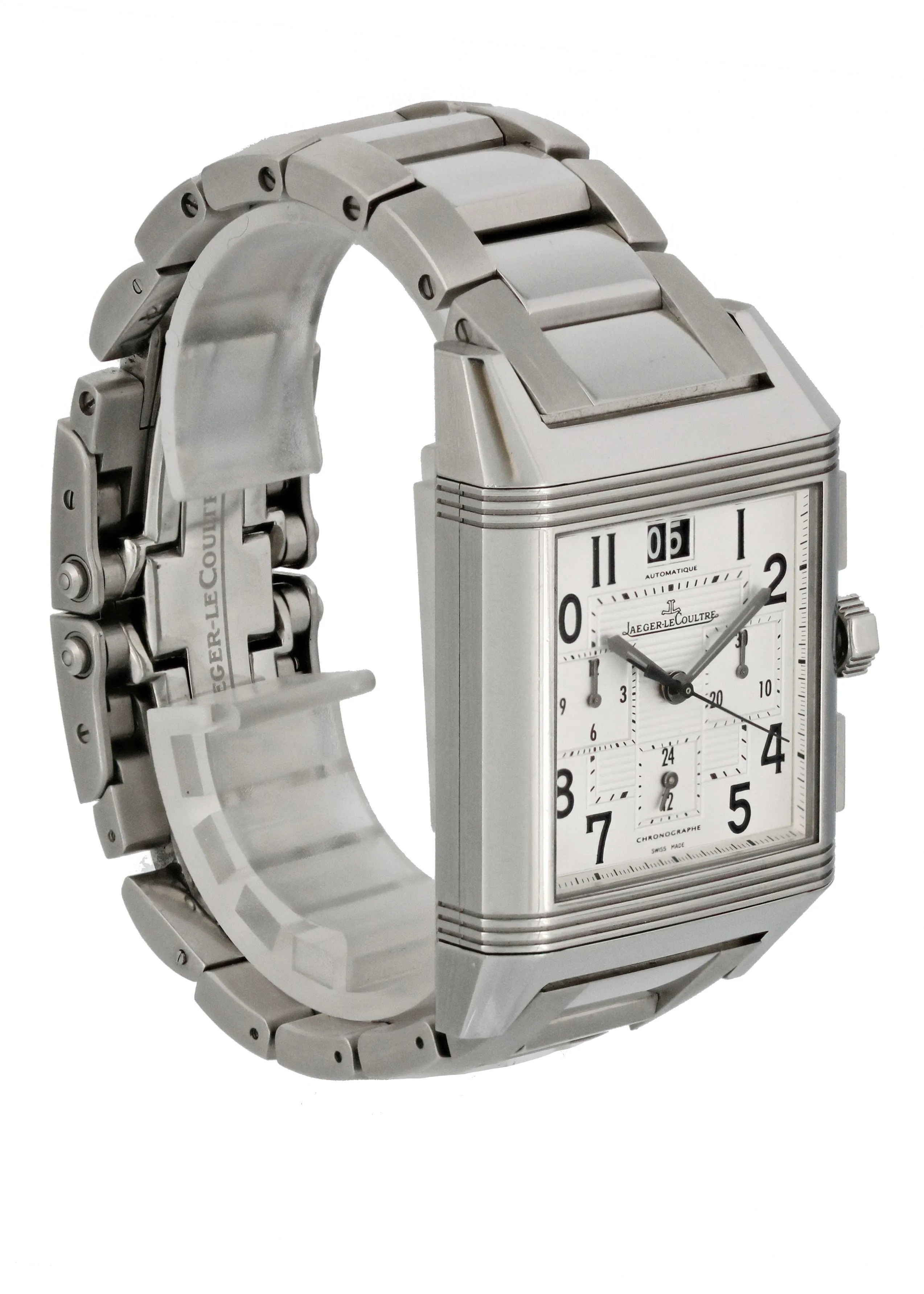 Jaeger LeCoultre Reverso Squadra 230.8.45 GMT Men Watch