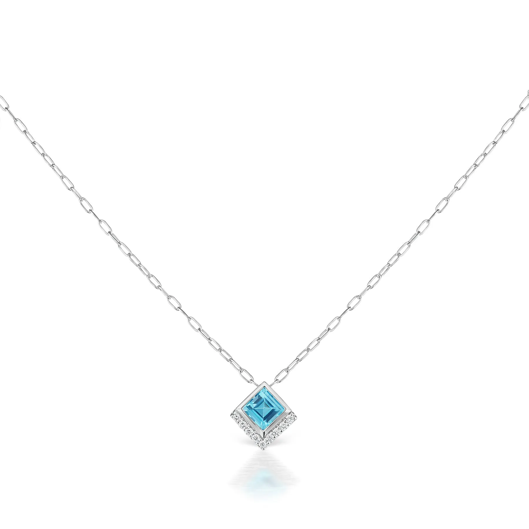 Jane Taylor Cirque Collection Blue Topaz Pendant