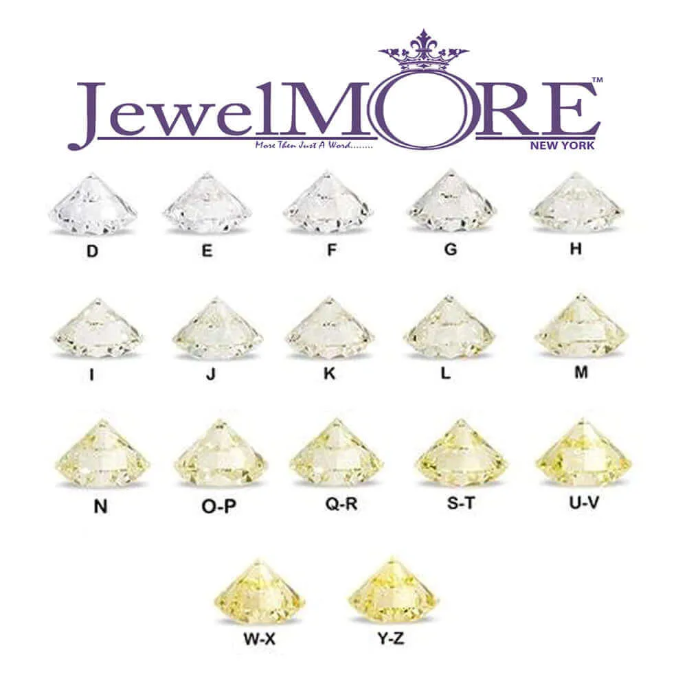 JewelMore 3 Carat Classic Tennis Bracelet 14K White Gold Collection (I-J/I1-I2)
