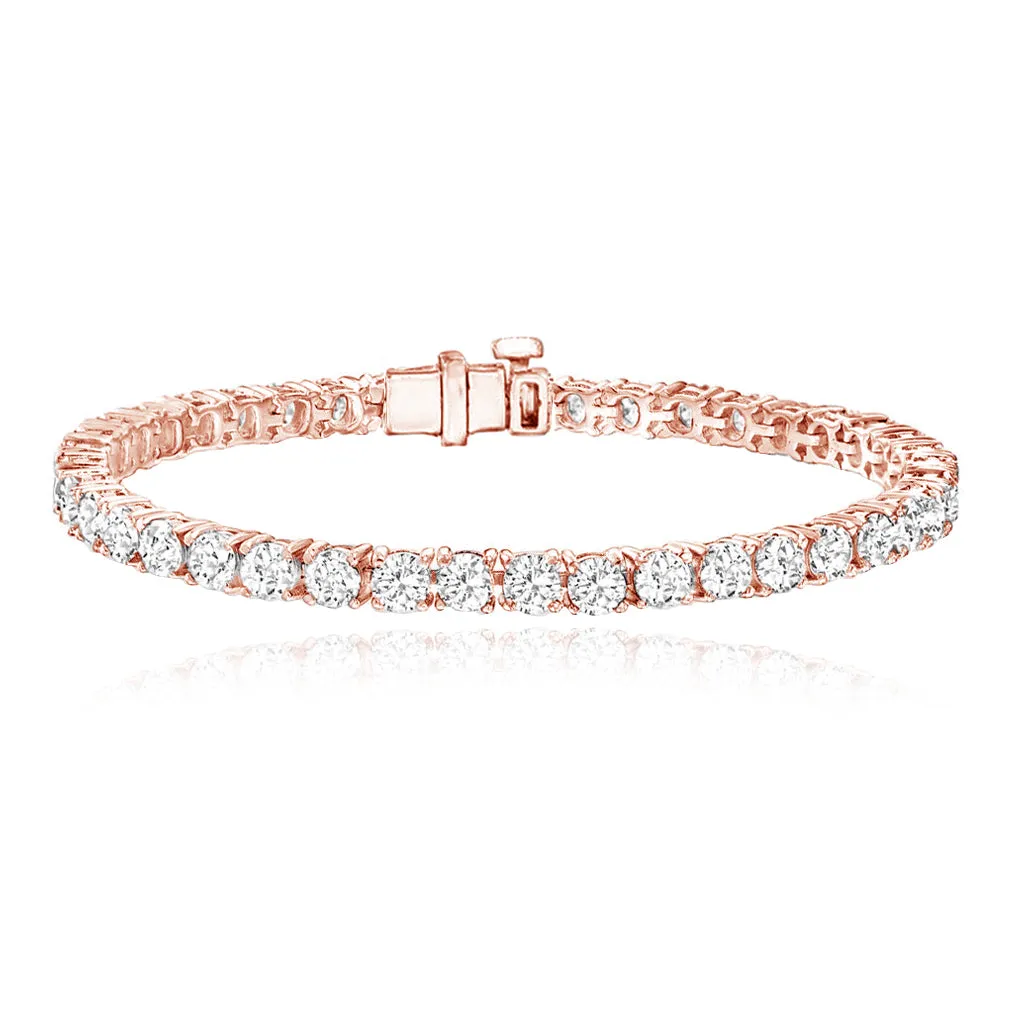 Lab Diamond Tennis Bracelet 10ct