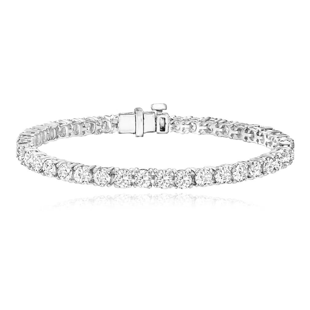 Lab Diamond Tennis Bracelet 10ct