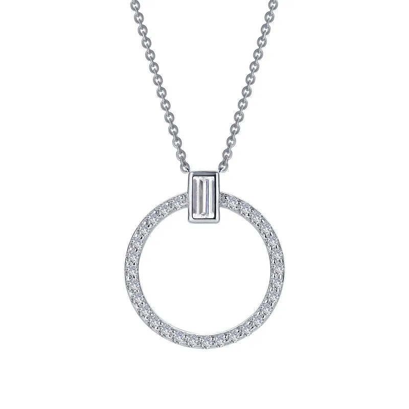 Lafonn 0.39 CTW Open Circle Necklace