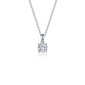 Lafonn 0.65 CTW 4-Prong Solitaire Necklace