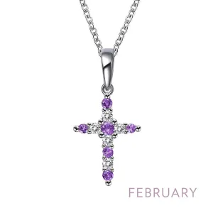 Lafonn February Birthstone Necklace