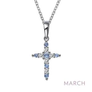 Lafonn March Birthstone Necklace
