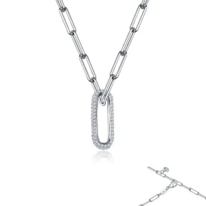 Lafonn Paperclip Necklace