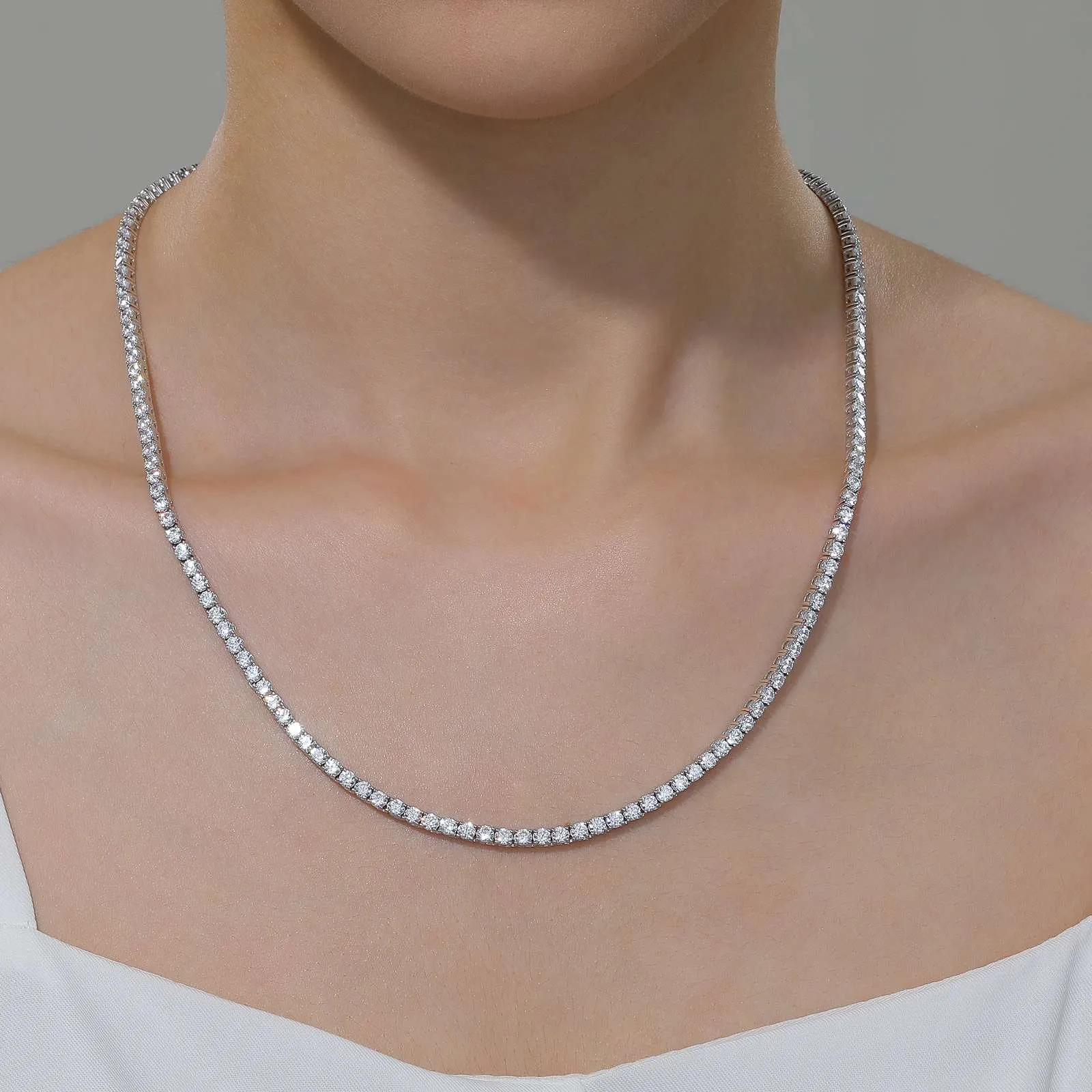 Lafonn Rivera Simulated Diamond Tennis Necklace