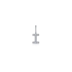 Lafonn Simulated Diamond Letter I Charm Pendant P2040CPI