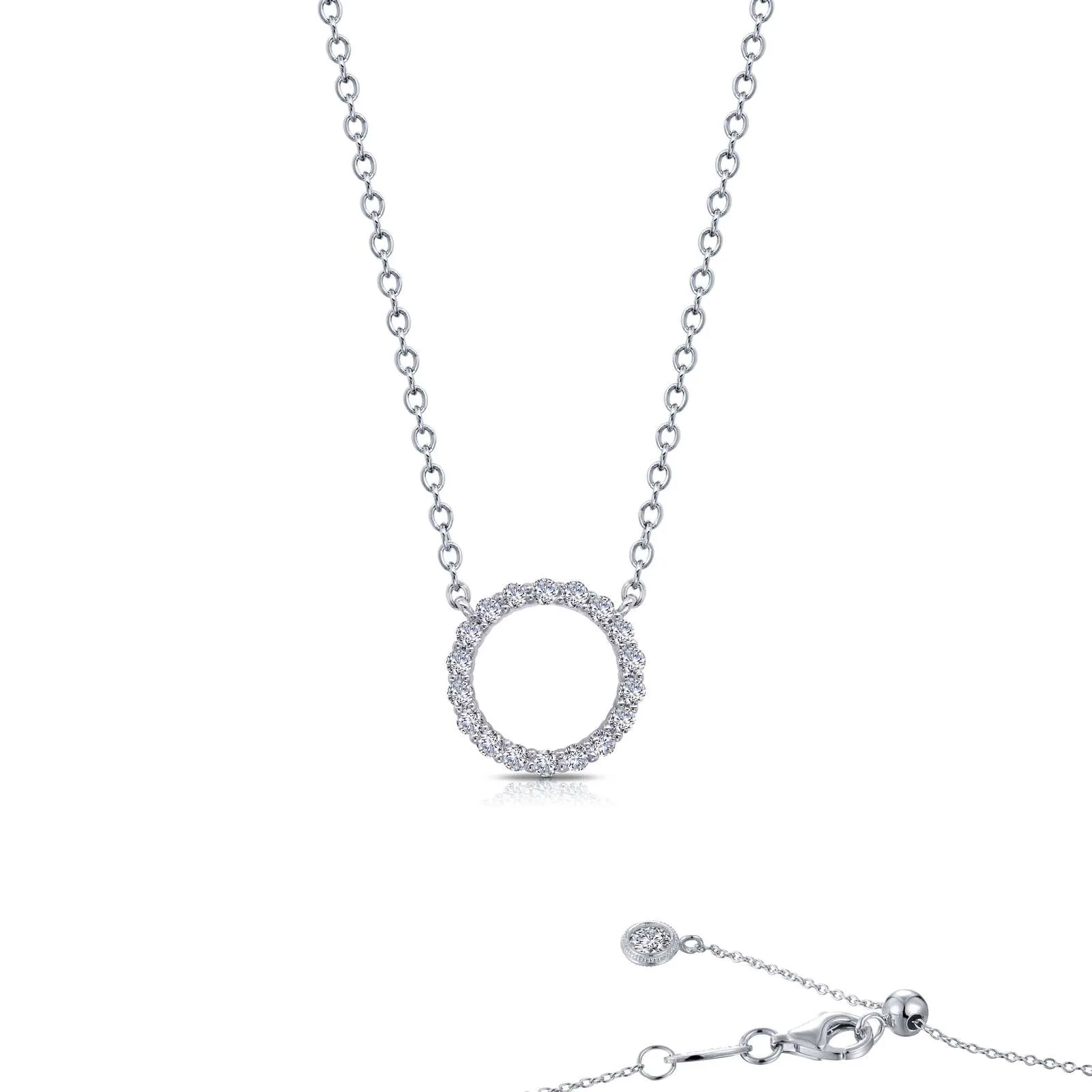 Lafonn Small Classic Open Circle Necklace