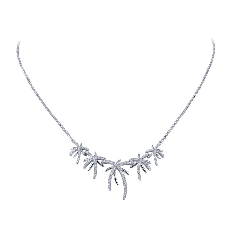 Lafonn Tropical Palm Tree Necklace