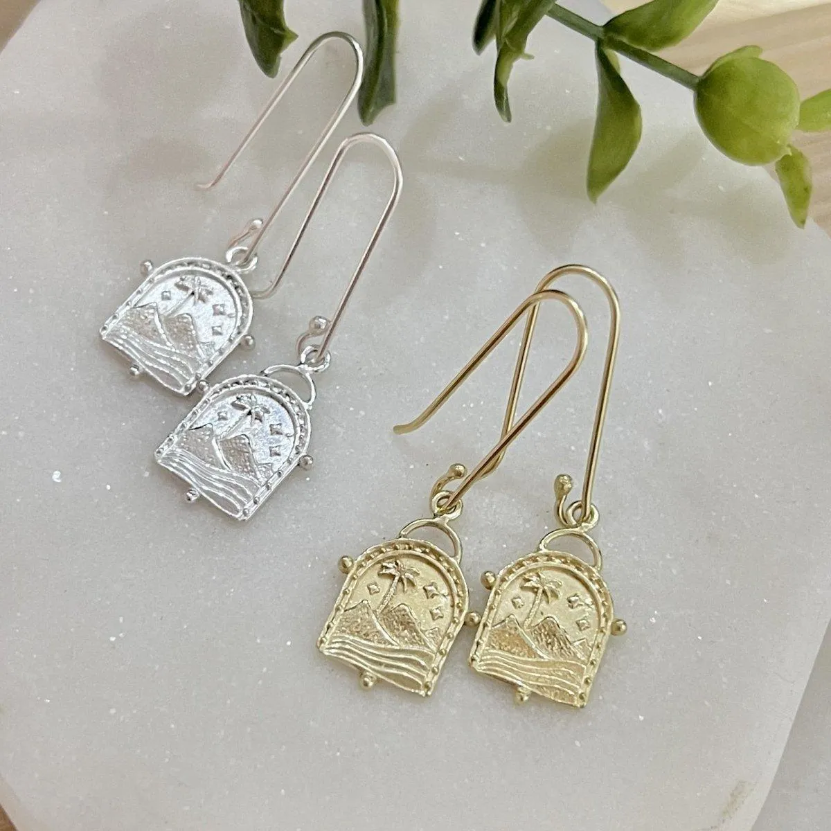 Laihas Bohemian Paradise Gold Earrings