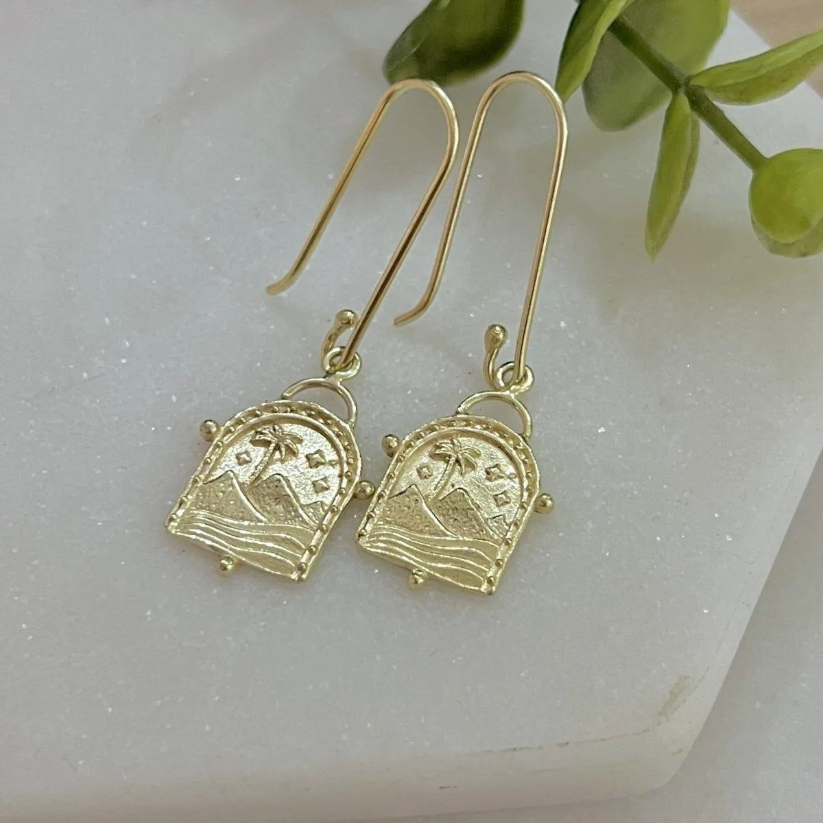 Laihas Bohemian Paradise Gold Earrings