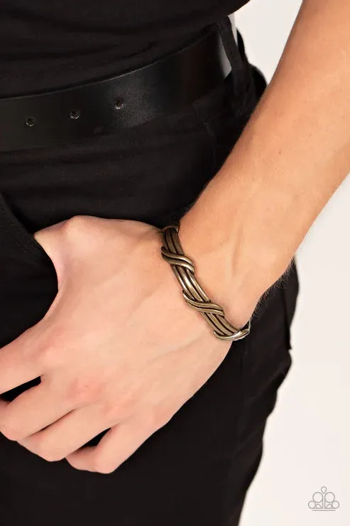 Last Man Standing - Brass Urban Bracelet