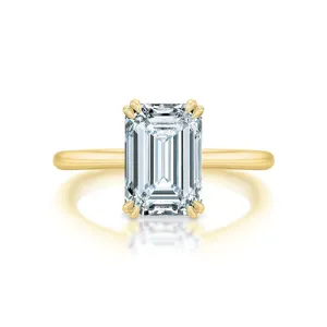 Lennon Emerald Cut Solitaire