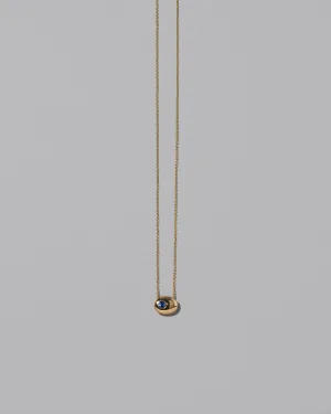 Level Necklace - Bicolor Blue Sapphire