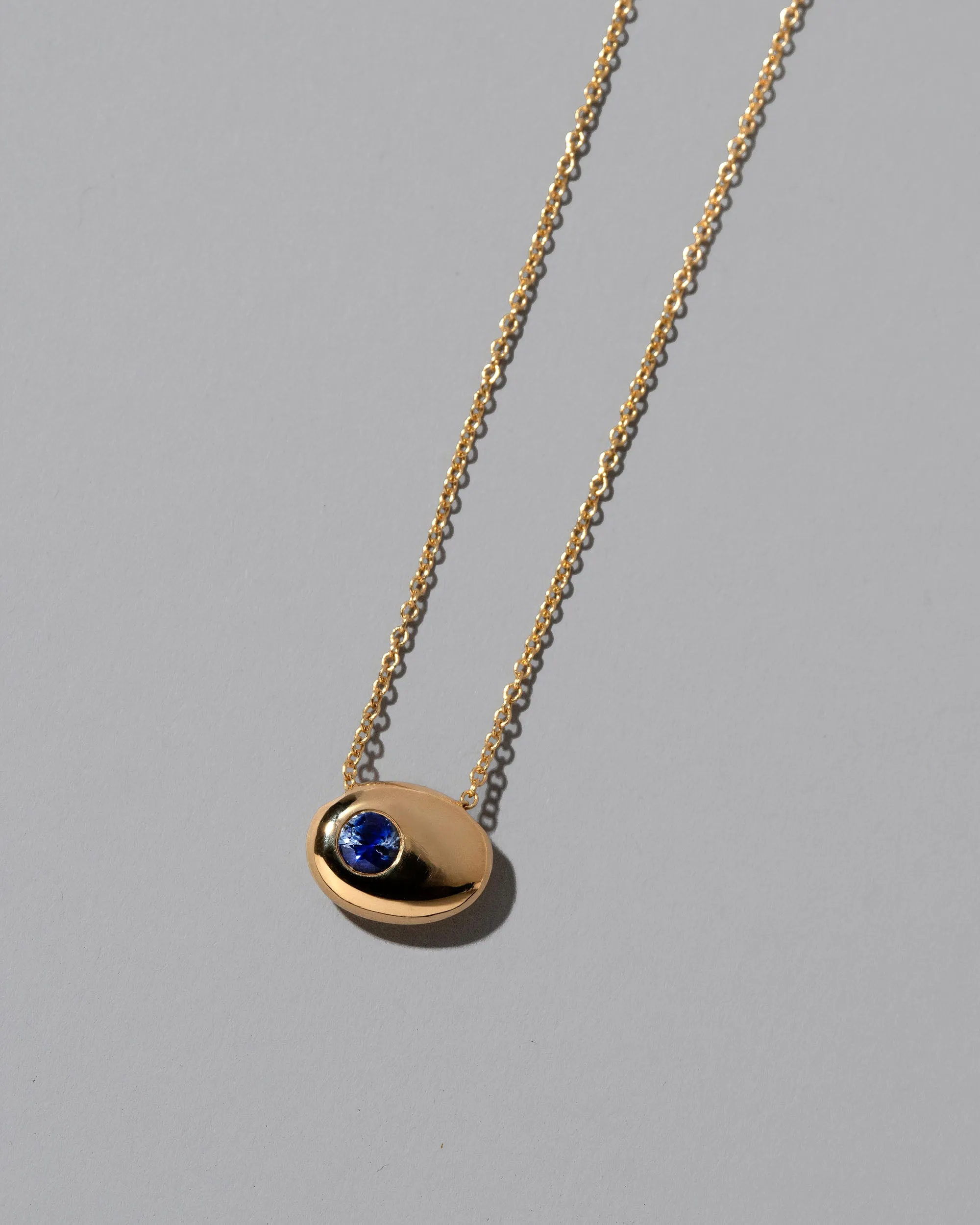 Level Necklace - Bicolor Blue Sapphire