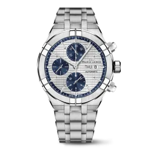 Maurice Lacroix Aikon Automatic Chronograph Silver Panda Dial