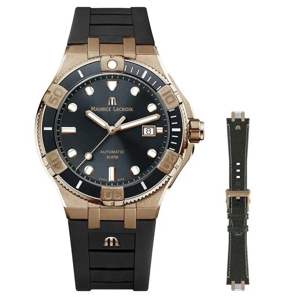 Maurice Lacroix AIKON Venturer Bronze Anthracite 43mm Box Set -Limited Edition