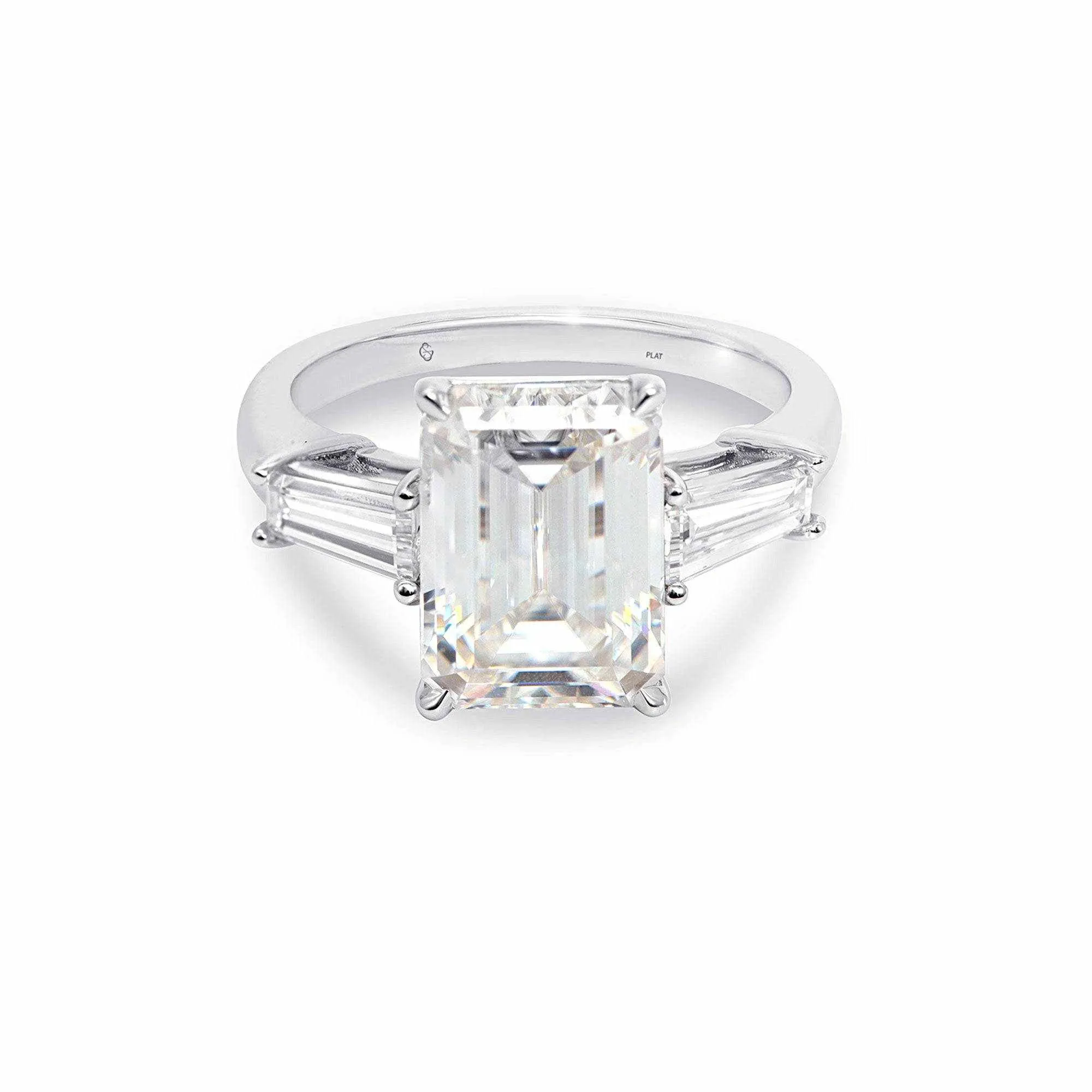 Meira Three Stone Engagement Ring